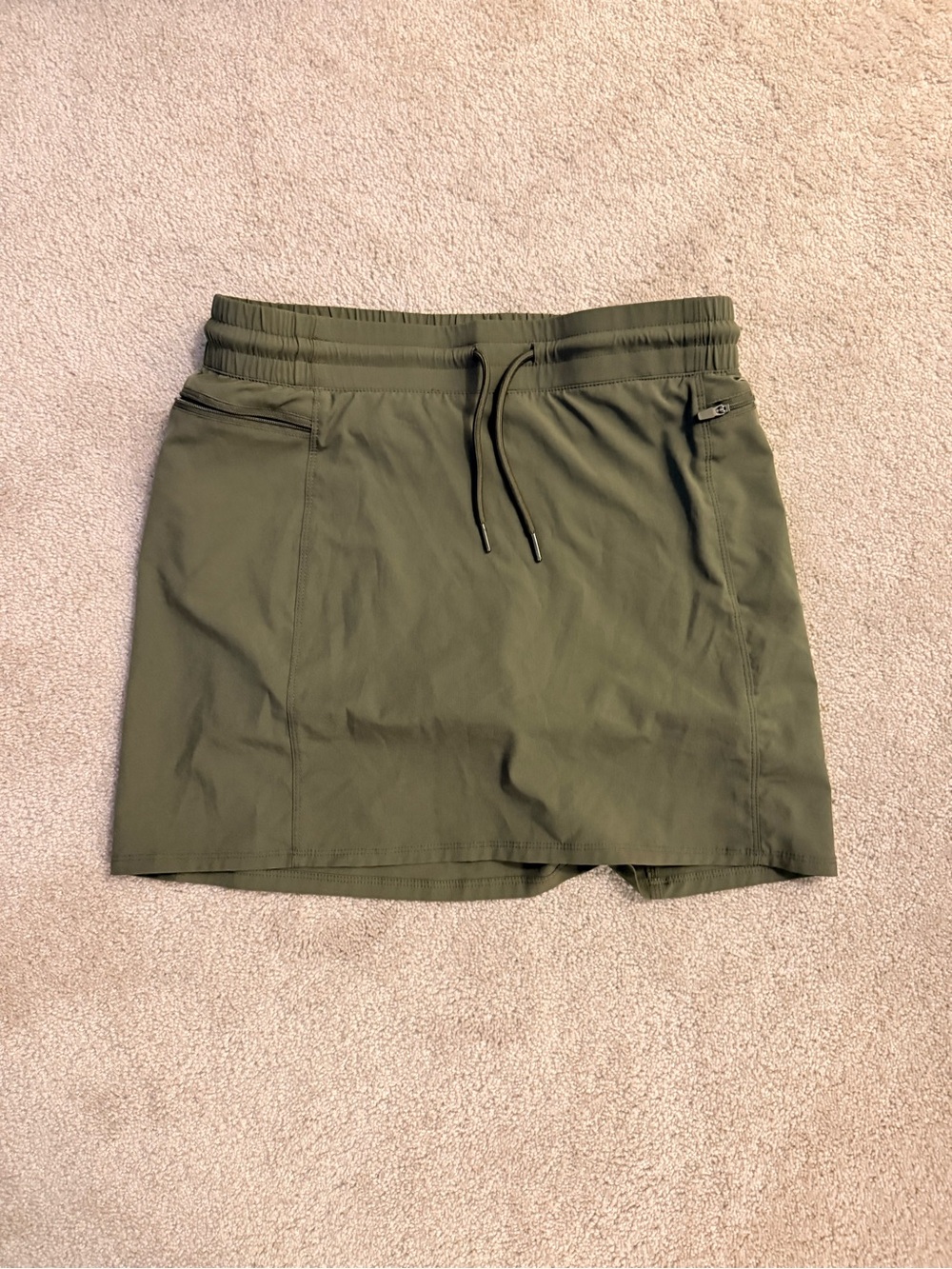 Kyodan Olive Green Mini Skort